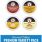 Victor Allens Coffee Springtime Variety Pack, Medium Roast, 36 Count Single Serve Pods for Keurig, Brown