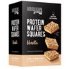 Protein Wafer Squares  15G Protein  Lower Sugar  Light & Crispy Snack  Guilt-Free Healthy Dessert Treat  10 Squares Total (Vanilla  Pack Of 1)