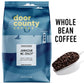 Door County Coffee Jamaican Me Crazy® Flavored Coffee Whole Bean, Medium Roast, 5lb Bag, 100% Specialty Arabica
