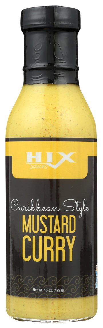 HIX FOODS Mustard Curry Sauce, 15 OZ