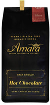AMARA UNIQUE VENEZUELAN FLAVORS Hot Chocolate Refill Bag, Dark Chocolate Blend, 32 oz, Organic Cacao Powder
