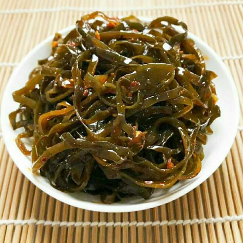 ZAYEMAIBUHAO Premium Dried Sea  - Vegan Miso Soup Ingredient, 260g, Vacuum Packed, Spicy Shredded Kelp, Single Serve
