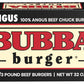 Bubba Burger, Frozen Angus Beef Burger Patties, USDA Choice Beef Chuck, 2 lb, Pack of 6