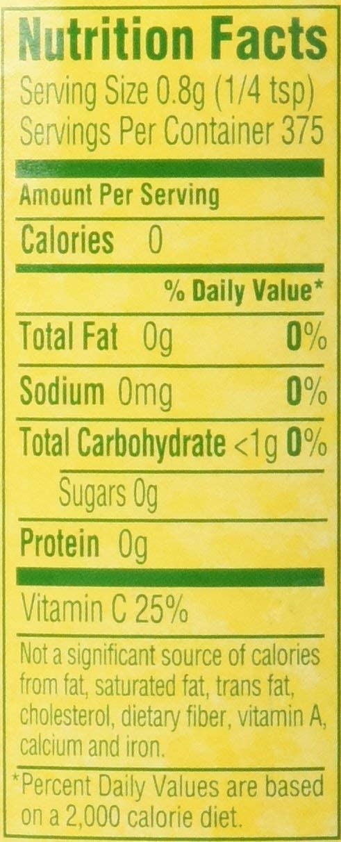 True Lemon Crystalized Lemon Shaker, 10.6 Oz