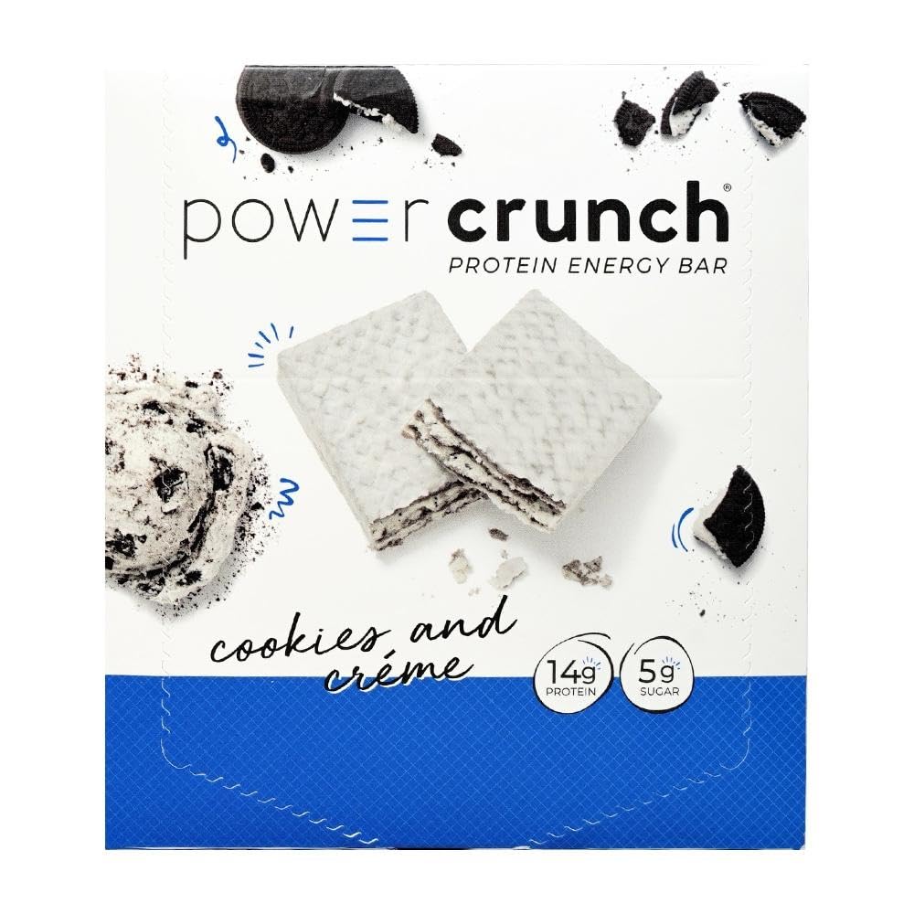 Power Crunch Protein Energy Bar, Cookies & Cream 12 Ea