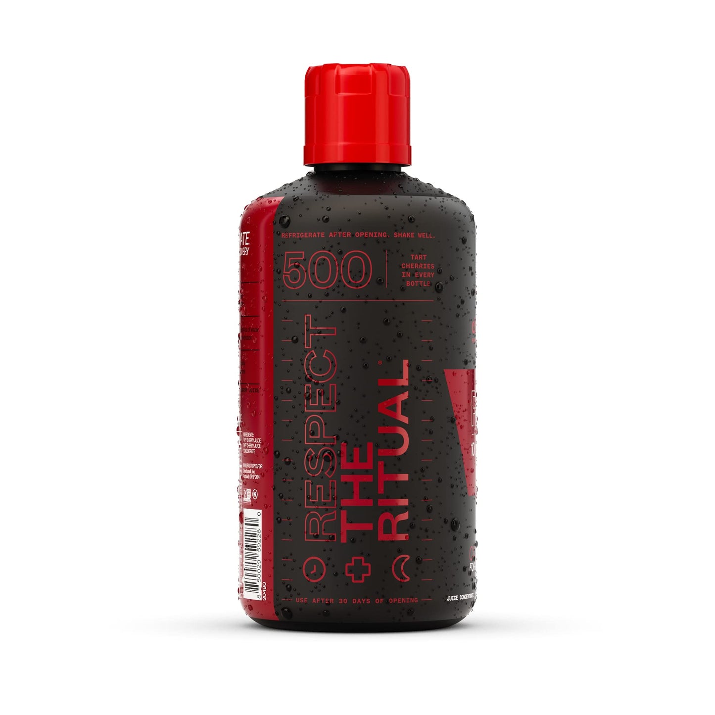Cheribundi | 100% Tart Cherry Juice Pure Concentrate Multiserve | 32 Fluid Ounce Bottle for Maximum Recovery with 480 Tart Cherries | 100 Calories  0 Preservatives  Non-GMO | 32 fl oz