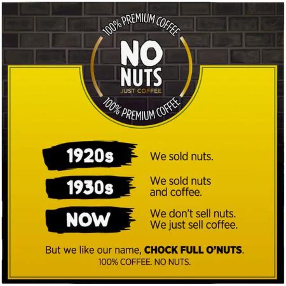 Chock Full o’Nuts K-Cups, Mild Roast, Compatible with Keurig, 12 Single-Serve Cups, Model 071038012181