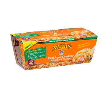 Annies Homegrown Aged Cheddar Macaroni And Cheese, 4.02 Ounce (Pack Of 6)