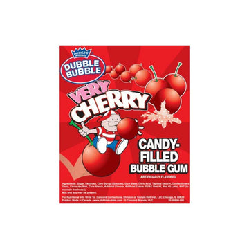 Sweetgourmet Very Cherry Gumballs | Sour Candy Filled Bubble Gum Balls | 3 Pounds
