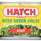 Hatch Hot Diced Green Chiles 4oz 12 pack