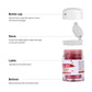 Ruby Red Edible Glitter For Drinks, 4G Food Grade Sujoygar, Shimmer Luster Dust For Cake Decorating, Baking, Strawberries, Cocktail, Chocolates, Cupcakes