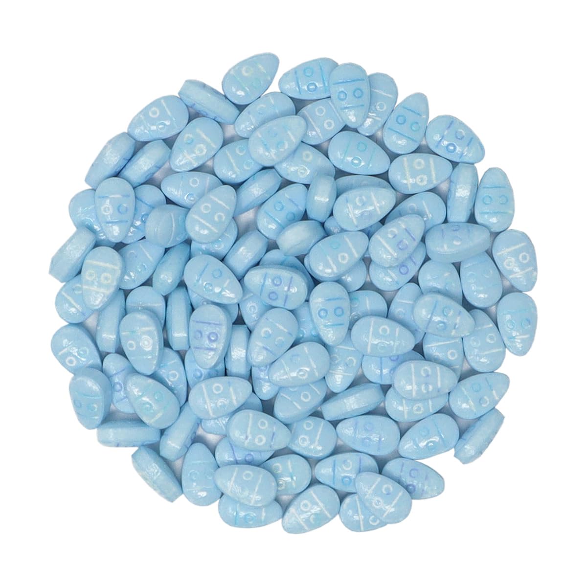 Mystic Sprinkles Easter Candy Shapes Sprinkles (Blue Easter Eggs, 2Oz Jar)