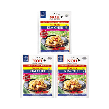 NOH Foods of Hawaii Korean Style Kim Chee Mix Seasoning Packets, 1.5 oz, Pack of 3
