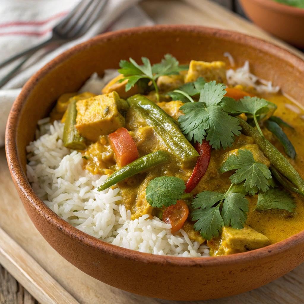 Tasty Bite Thai Style Curry & Rice Bowl, 8.8 Ounce, Pack of 6, Ready to Eat Microwaveable, Vegetarian, Gluten Free