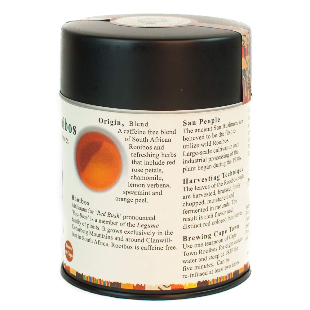 The Tao of Tea Rooibos Tea Loose Leaf 4 Ounce Tin - Model 13025