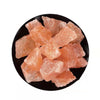 RCSTONE Himalayan Pink Crystal Salt Stones, 1.18 to 1.97 Inches, 0.22 Pounds for Salt Lamp, Bowl, and Decorations M33, Orange