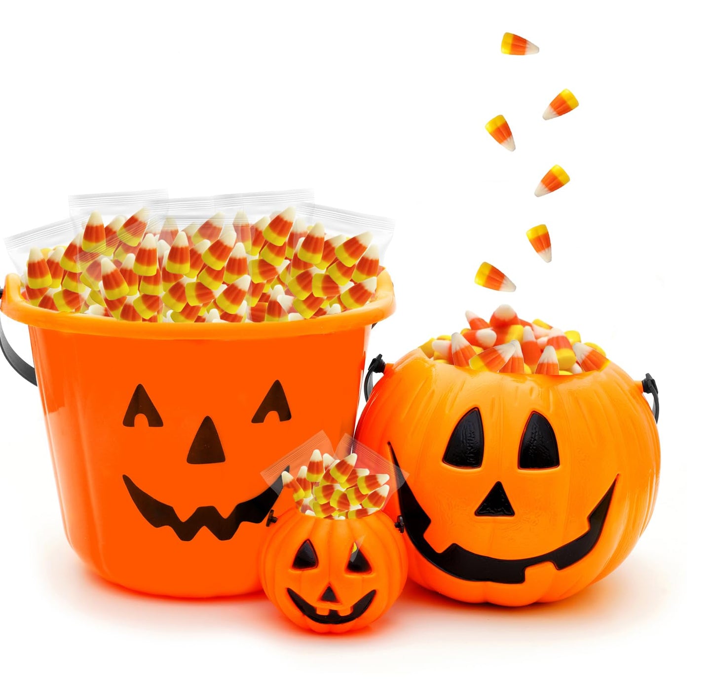 Fruidles Halloween Candy Corn, Classic Candy Treat Bags, Gluten-Free, Fun & Festive Holiday Snacking, Individual 1Oz Bags (8-Pack)