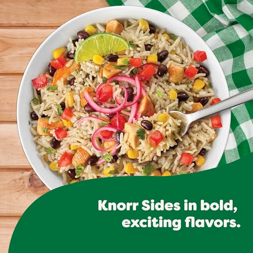 Knorr Rice Sides Cilantro Lime Rice For A Delicious + Quick Side Dish, With 100% U.S. Grown Rice + No Artificial Flavors Or Preservatives, 5.5 Oz