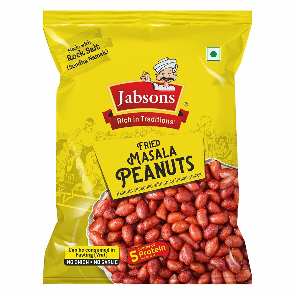 Fried Masala Peanuts 200 Gms (Crispy & Crunchy)