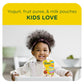 Nestle Nido Baby Food Pouches, Toddler, Yogurt, Strawberry Puree And Milk, 3.5 Oz