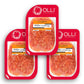 Olli Salumeria, Pre-Sliced Salami, Calabrese - Zesty Cayenne Pepper and Paprika (4oz, 3 Pack)