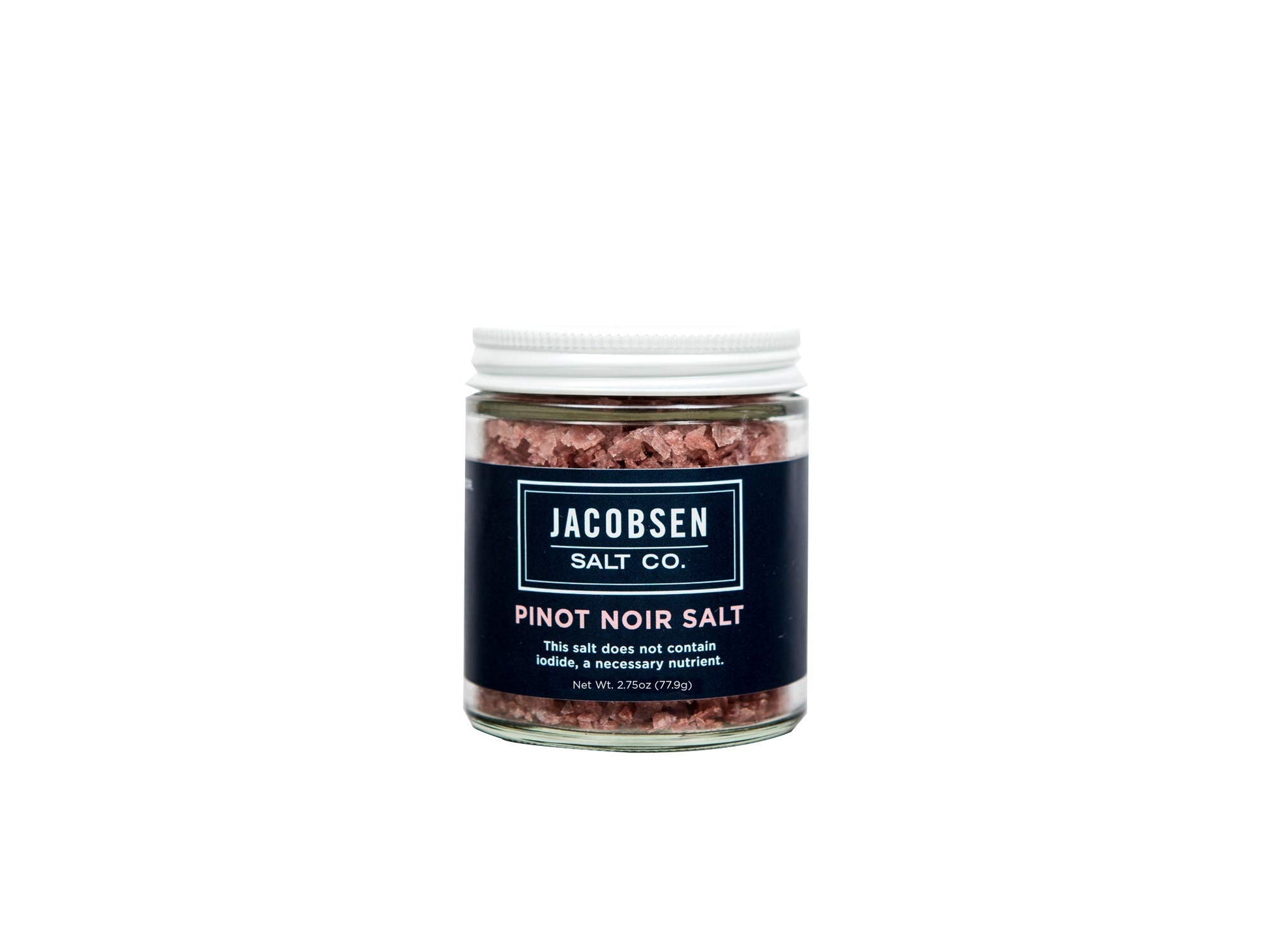 Jacobsen Salt Co. Specialty Sea Salt, Pinot Noir Flavor, 3.5 Ounce