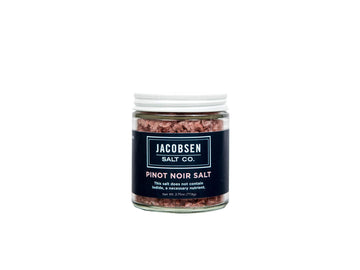 Jacobsen Salt Co. Specialty Sea Salt, Pinot Noir Flavor, 3.5 Ounce