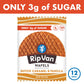 Rip Van Wafels Dutch Caramel & Vanilla Stroopwafels, Healthy Snacks, Non-Gmo, Low Calorie, Low Sugar (3G), Office Snacks, Keto Friendly, 12 Count