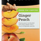 Stash Tea Premium Ginger Peach Green Tea with Matcha, 18 Tea Bags, 1.2 oz (36 g) - 2 Pack