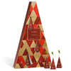 Tea Forte Warming Joy Holiday Assorted Tea Advent Calendar, Gift Set Of 24 Pyramid Infuser Tea Bags With Numbered Calendar