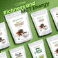 Organic Instant Coffee Powder, Dark Roast Delight, Rich In Immune-Supporting Antioxidants, Boosts Mood, Energy, And Memory, Enjo