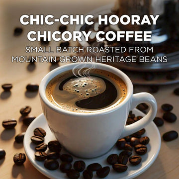 Maud'S Chicory Dark Roast Coffee Pods, 18 Ct | Chic-Chic Hooray Chicory Coffee | 100% Arabica Dark Roast Coffee | Solar Energy P