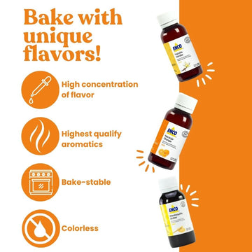 Enco Baking Essence 2.02 Fl.Oz (Orange Butter)