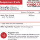 NutriFlair Apple Cider Vinegar Capsules with the Mother – 1,600 mg, 120 Vegan Capsules