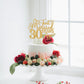 Just Married 30 Years Ago Cake Topper, 30Th Anniversary Cake Decor, 30 Years & Loved, Happy 30Th Wedding Anniversary Party Decor
