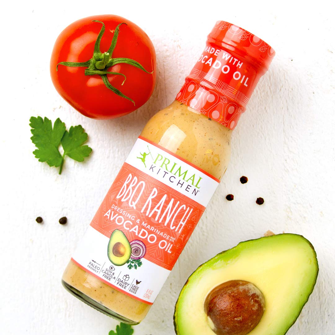 Primal Kitchen Master Ranch Dressing & Bbq Sauce 3 Pack - Avocado Oil Classic Ranch Dressing, Avocado Oil Bbq Ranch Dressing, And Classic Bbq Sauce