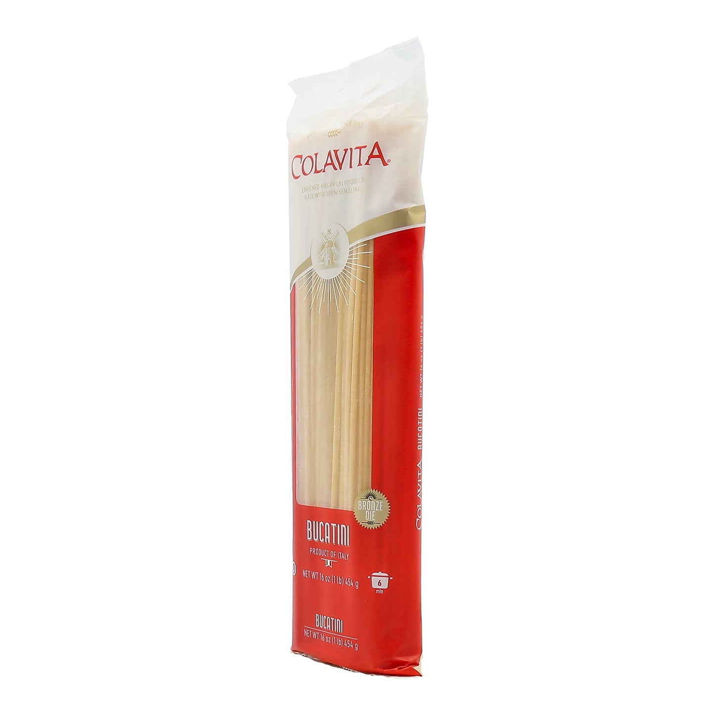 Colavita Pasta - Bucatini, 1 Pound - Pack Of 20