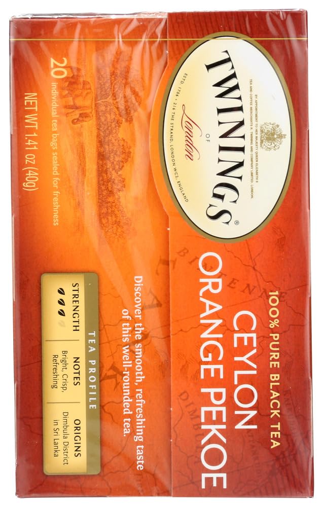 Ceylon Orange Pekoe Tea - 20 - Bags