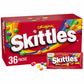 Skittles Candy, Original 2.17-Ounce, 36 Packs Of Individually Wrapped Candy Bulk Box