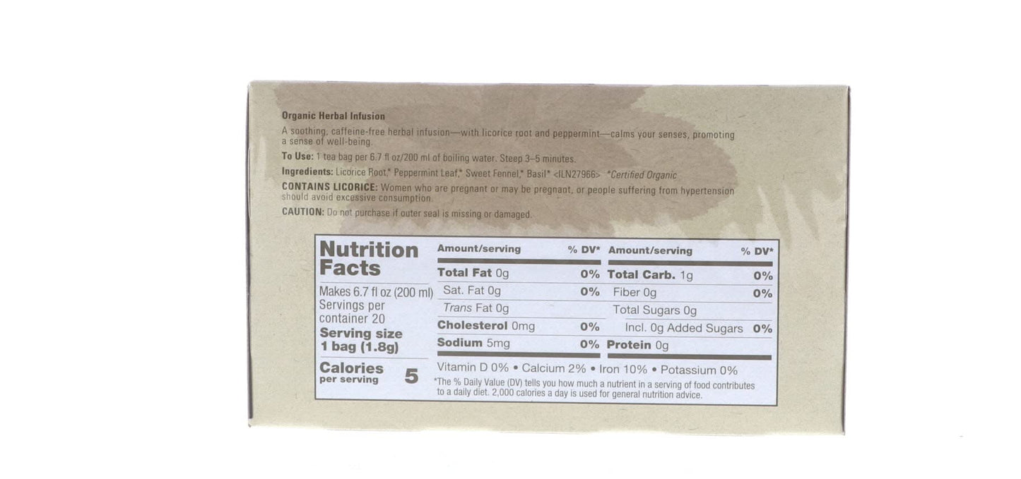Aveda Comforting Tea Bags, 20 Count, Model 18084818244, Herbal Tea
