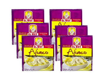 EL REY Ajiaco 20 gr. | Seasoning Mix 0.70 oz. - 6 Pack.