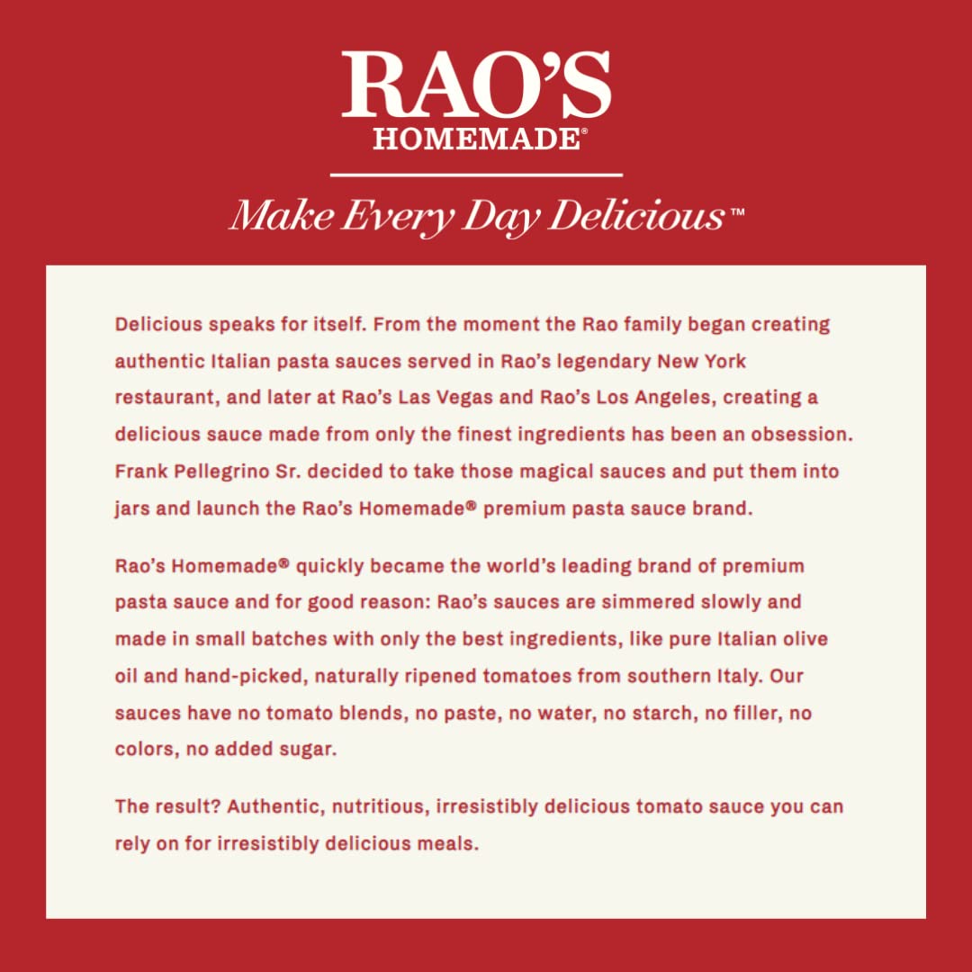 Rao's Sausage & Potato Soup, Traditional Italian, 16oz, Made with Real Vegetables, Heat and Serve