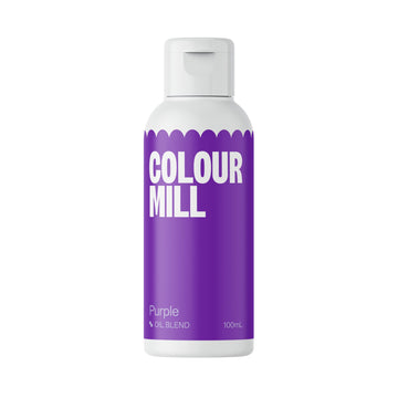 Colour Mill Oil-Based Food Coloring, 100 Milliliters Purple