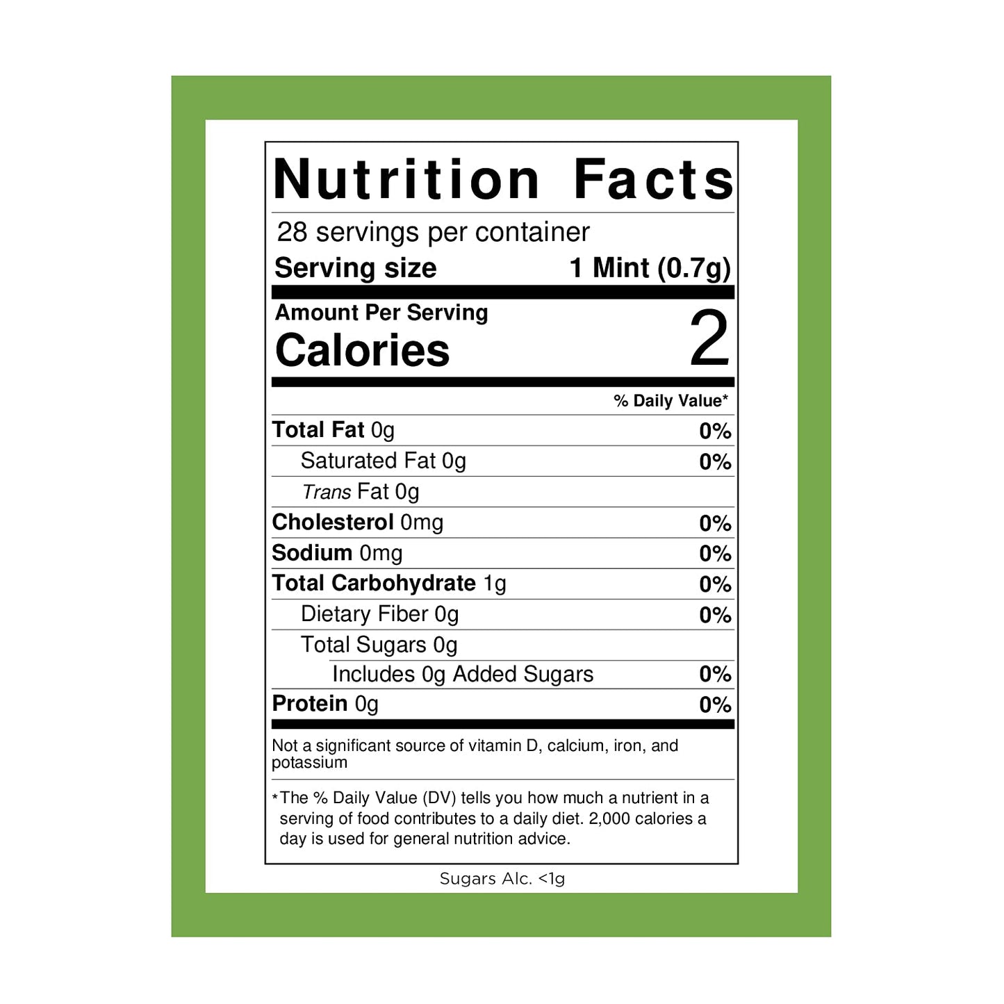 Velamints Sugar Free Mints - Fresh Spearmint, Aspartame-Free, 20g (Pack of 6 Tins)