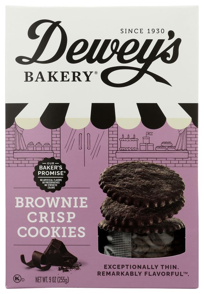 Deweys Brownie Crisp Moravan Style 9 OZ (Pack of 3)