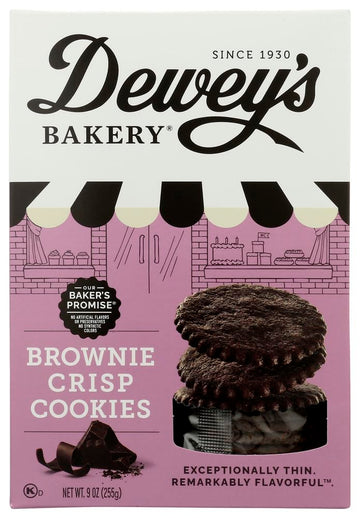 Deweys Brownie Crisp Moravan Style 9 OZ (Pack of 3)