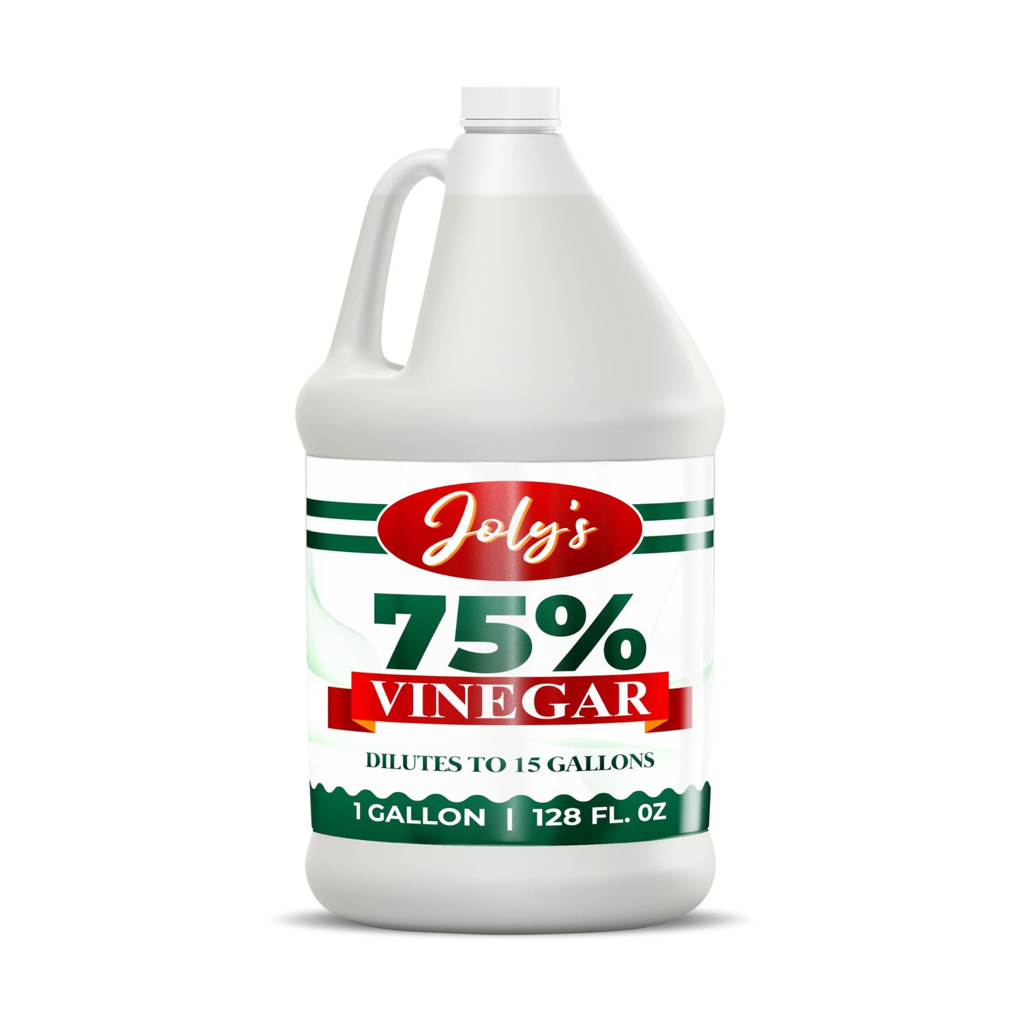 Jolys 75% Vinegar Extra Strong - All Natural Multipurpose Cleaner - 1 Gallon (128 Fl Oz)