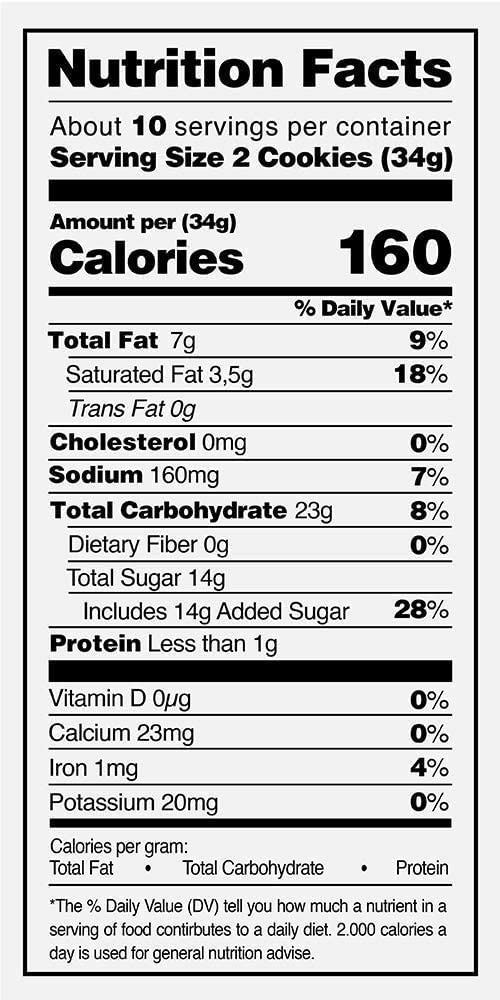 Tru Blu Cinnamon Spice Cookies With Creme Cheese Flavor | No Artificial Ingredients | No High Fructose Corn Syrup | Made In The