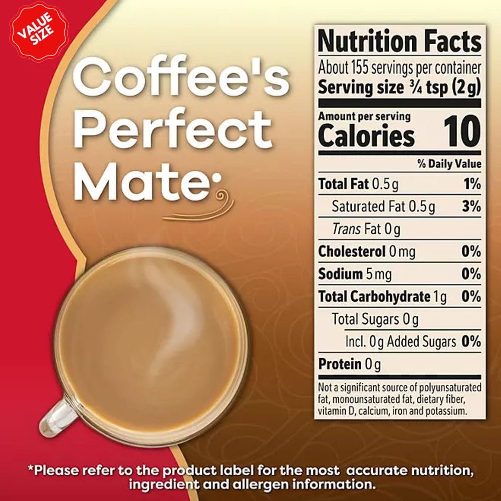 Nese Coffe Mat Original Powdered Coffee Creamer 11 Oz.,2 Pack W/A Spoon