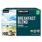 Kirkland Signature Breakfast Blend Coffee 120 K-Cups